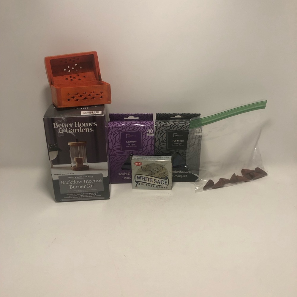 Incense Cones and Cone Burners Lot